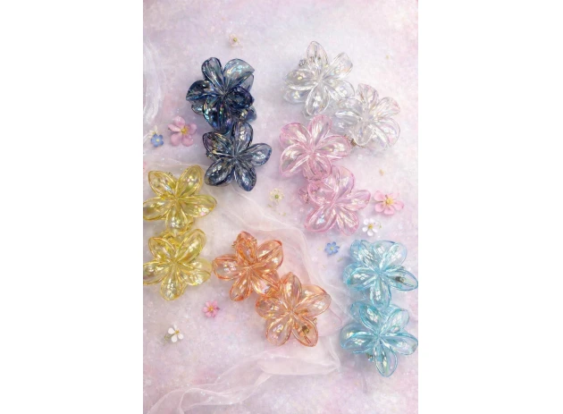 crab plastic  assorti set.6per.00060