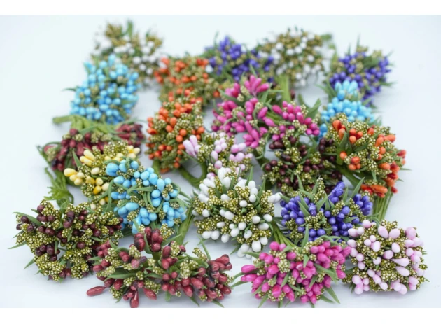 flori decor in assortiment set. 144buc.00092