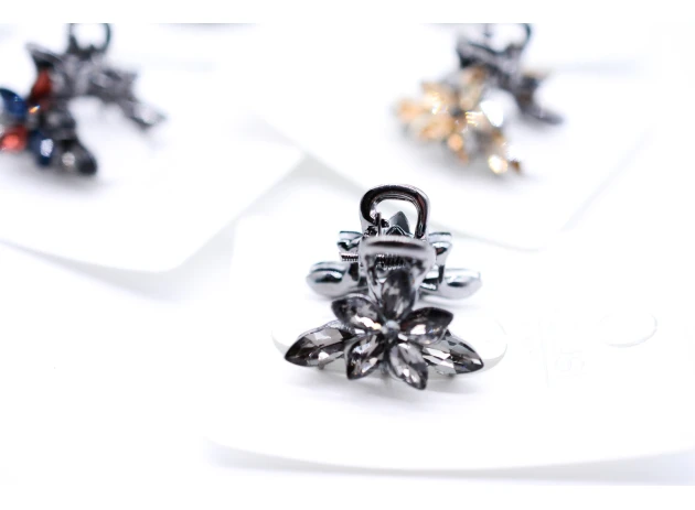 crab metal  2cm assorti set.12buc.00240