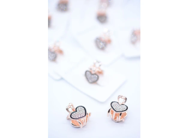 crab metal  2cm assorti set.12buc.00180
