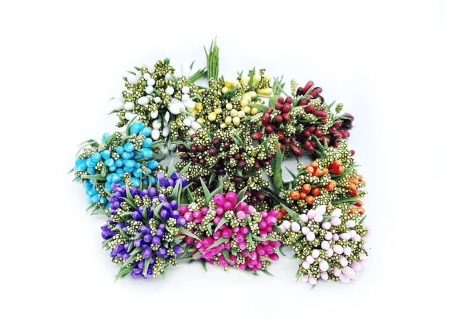 flori decor in assortiment set. 144buc.00092
