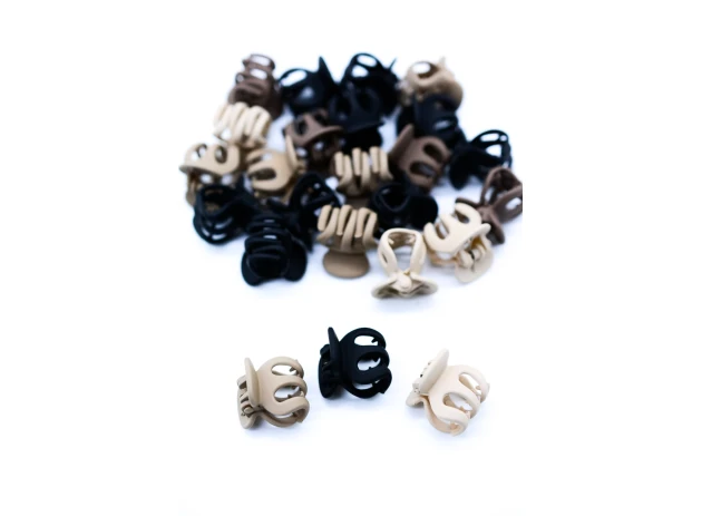 crab plastic 2.5cm assorti set.24buc..00048