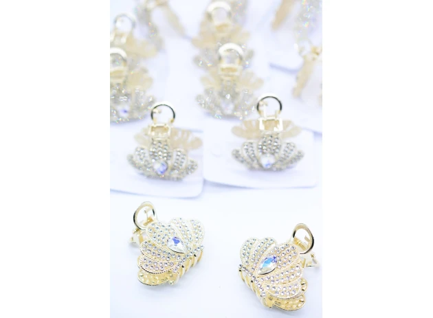 crab metal  assorti set.12buc.00240