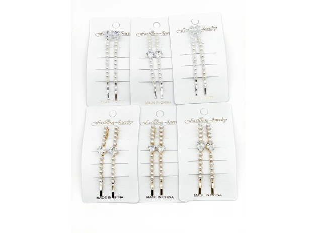 agrafe decor assorti set.12per.00240