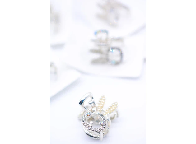 crab metal  2cm assorti set.12buc.00192