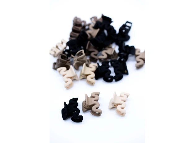 crab plastic 2.5cm assorti set.24buc..00048