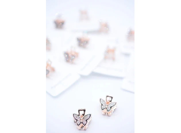 crab metal  2cm assorti set.12buc.00180