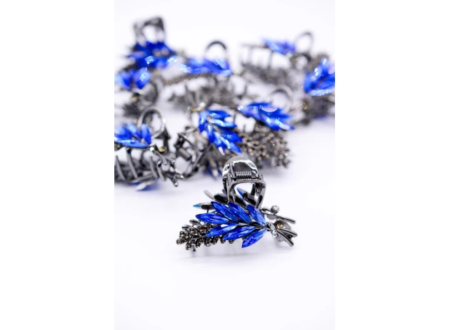 crab metal  6cm assorti set.12buc.00360