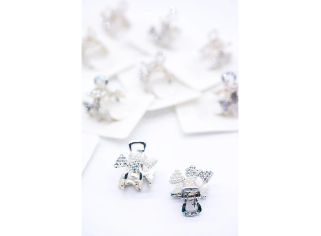 crab metal  2cm assorti set.12buc.00192