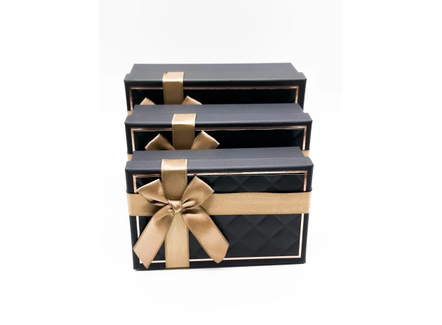 cutii p-u cadou assorti set.  3buc.00145