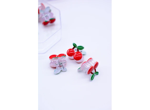 crab plastic 2cm assorti set.12cut..00252