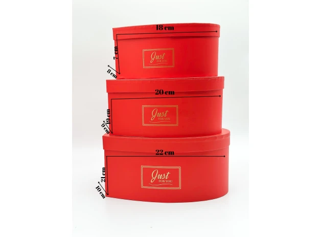 cutii p-u cadou assorti set.  8buc.00364