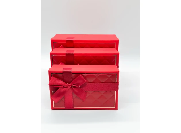 cutii p-u cadou assorti set.  3buc.00095