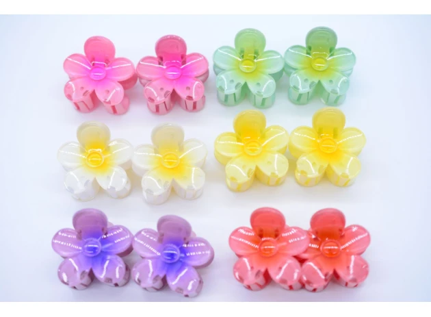 crab plastic  assorti set.6per.00060