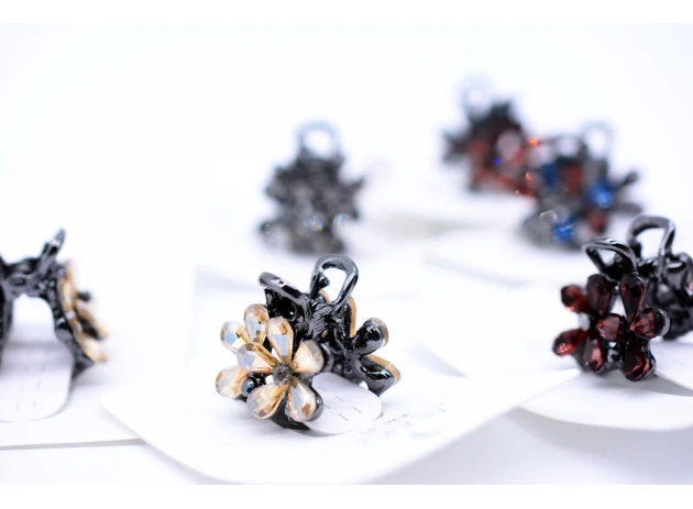 crab metal  2cm assorti set.12buc.00240