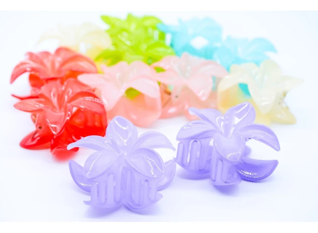 crab plastic  assorti set.6per.00096