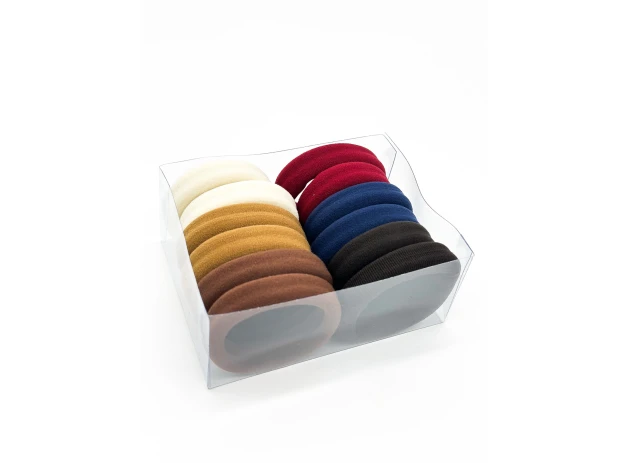 elastic simplu assorti set. 12buc.00030