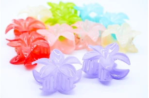 crab plastic  assorti set.6per.00096