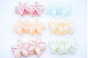 crab plastic  assorti set.6per.00144