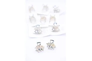 crab metal  2cm assorti set.12buc.00192