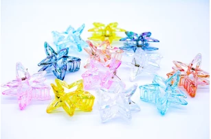 crab plastic  assorti set.12per.00120