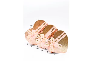cutii p-u cadou assorti set.  3buc.00072