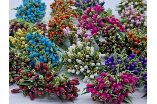 flori decor in assortiment set. 144buc.00092