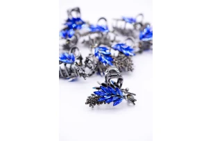 crab metal  6cm assorti set.12buc.00360