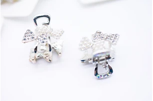 crab metal  2cm assorti set.12buc.00192