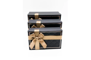 cutii p-u cadou assorti set.  3buc.00145