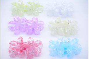 crab plastic  assorti set.6per.00096