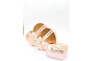 cutii p-u cadou assorti set.  3buc.00072