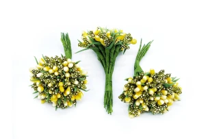flori decor in assortiment set. 144buc.00092