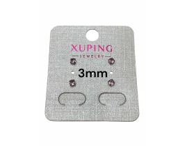 cercei  assorti 3mm set.  2per.00056*