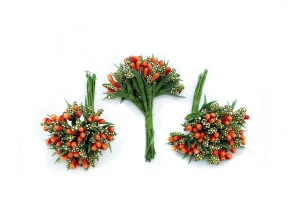 flori decor in assortiment set. 144buc.00092