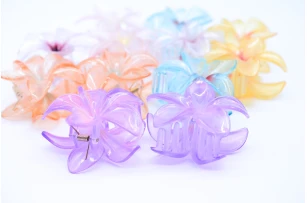 crab plastic  assorti set.6per.00120