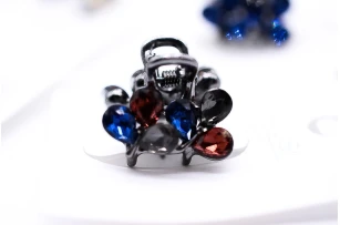crab metal  2cm assorti set.12buc.00240