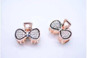 crab metal  2cm assorti set.12buc.00180